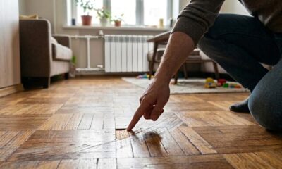 Сколы на паркете: как убрать их почти без следа
